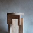 Taburete regulable Testa. Een project van Meubelontwerp en -bouw y Craft van Taller Piccolo - 07.04.2022