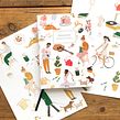Wellness Journal for Papier. Traditional illustration, Gouache Painting, Stationer, and Design project by Emma Block - 04.12.2022
