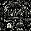 The Killers Poster - Desert Days & Neon Nights. Traditional illustration, Graphic Design, T, pograph, and Vector Illustration project by Erikas Chesonis - 06.06.2021