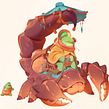 Mama Cactus. Un proyecto de Diseño de personajes de Nicholas Kole (nkole) - 20.04.2022