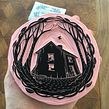 An abandoned house - rubber carving. Arts, and Crafts project by Viktoria Åström - 04.21.2022