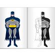BATMAN PROJECT. Traditional illustration, Art Direction, Editorial Design, Graphic Design, Information Design, To, Design, Infographics, and Vector Illustration project by Norbi Baruch - 04.21.2022