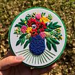 Flowers for spring. Un projet de Broderie de Coricrafts - 23.04.2022