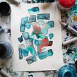 "Me vs" — Ink Diffusion Effect. Un proyecto de Lettering de Snooze One - 07.04.2022