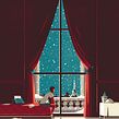 Hollywood Reporter //  Fiction by Tom Hanks : "A junket in the city of lights". Ilustração tradicional projeto de Tom Haugomat - 04.05.2022
