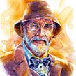 Portraits of a Hero - Watercolor Portraits of Inspirations. Un projet de Aquarelle, Peinture, Illustration traditionnelle , et Beaux Arts de Tony Moy - 06.05.2022