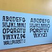 The Wallphabet - different styles over the last years. Un proyecto de Artesanía, H, lettering y Escritura de Otto Baum - 06.05.2022