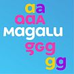Família Tipográfica Magalu. T, pograph, Design, T, and pograph project by Fabio Haag - 07.14.2019