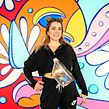 Mural PayPal Mexico / Sofia Castellanos. Street Art, Fine Arts, and Traditional illustration project by Sofia Castellanos - 05.10.2022