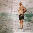 geografia di un bagnante_2018. Sketchbook, Traditional illustration, Portrait Drawing, Pencil Drawing, Artistic Drawing, Colored Pencil Drawing, Gouache Painting, and Fine Arts project by Claudio Patanè - 05.10.2022