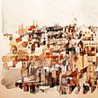 città invisibile_2019. Un progetto di Illustrazione tradizionale, Pittura gouache, Pittura ad acquerello, Sketchbook, Architettura, Illustrazione architettonica, Belle arti, Paesaggismo, Scrittura, Disegno a matita, Disegno artistico e Disegno di Claudio Patanè - 10.05.2022