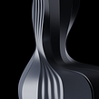 Oyster Chair - furniture design meets virtual reality. Design, Design de interiores, Interiores, Pattern Design, e Design e fabricação de móveis projeto de Arturo Tedeschi - 01.04.2018