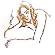 Dibujo anatómico gestual de poses rápidas del natural. Traditional illustration, Drawing, Artistic Drawing, Figure Drawing, Fine Arts, and Sketching project by Raúl Allén - 05.18.2022