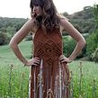 TOP DE MACRAME. Un proyecto de Diseño de vestuario y Artesanía de Sara Moreno - 24.05.2022