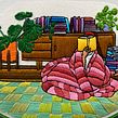 Rainy Day Reader. Un projet de Broderie de Coricrafts - 19.05.2022