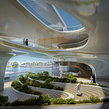 TRIPLE BAY YACHT CLUB, Red Sea, Zaha Hadid Architects . Een project van Architectuur,  Ontwerp e Interactief ontwerp van Chantal Matar - 28.05.2022