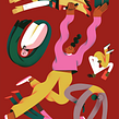 Up We Go for Upwork. Traditional illustration, Advertising, Br, ing & Identit project by Tania Yakunova - 05.30.2022