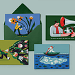 Be Green. Een project van Traditionele illustratie y Ontwerp van personages van Tania Yakunova - 30.05.2022