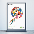 You will Never Work Alone, Deloitte. Br, ing, Identit, and Traditional illustration project by Tania Yakunova - 05.30.2022