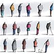 Human figures sketches. Un progetto di Architettura di Baian Shahin - 01.06.2022