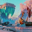 The curse of the frozen fangs. Traditional illustration, and 3D project by Pedro Henrique Plácido Silva - 06.06.2022