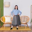 Mijn cursusproject: Ambachtelijke kleermakerstechnieken: maak je eigen rok. Een project van Craft, Naaiwerk, DIY y Patroonontwerp en kleermakerij van Sara Forlini - 09.06.2022