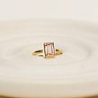 Baguette Tourmaline Ring. Een project van Sieradenontwerp,  Modeontwerp y Productfotografie van Maike Siegel - 26.02.2022