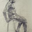Drawing in a competitive environment - from a live model . Un proyecto de Dibujo, Dibujo realista, Dibujo artístico, Dibujo a lápiz e Ilustración tradicional de Dan Thompson - 15.06.2022