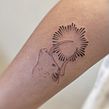 Tauro . Tattoo Design project by Lucia Serrano - 06.17.2022