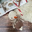 Snowman JACK NOXVILLE. Un proyecto de Amigurumi, Crochet, Creatividad y Diseño de personajes de Elisa Ems-Domenig - 19.06.2022