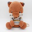 Fox JUPITER. Amigurumi, Crochet, Creativit, Character Design, To, and Design project by Elisa Ems-Domenig - 06.19.2022