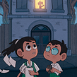 El Club de las Niñas Fantasma. Traditional illustration, and Character Design project by Samantha Martínez - 06.26.2022