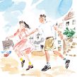 A pair to last. Traditional illustration, Advertising, and Fashion Illustration	 project by Cinzia Zenocchini - 06.30.2022