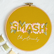 Smash the patriarchy. Un projet de Broderie de Theresa Wensing - 09.05.2021