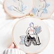 Body positivity bedeutet so viel mehr.. Embroider project by Theresa Wensing - 07.11.2022