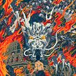 Way of the Dragon – AMP silkscreen. Traditional illustration, Poster Design, Stor, telling, Printing, Concept Art, Digital Painting, Film, Video, TV, Screen Printing, Film, and Drawing project by Yohey Horishita - 07.12.2022