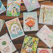 Amiga Secreta postcard exchange. Ilustração tradicional, Artesanato, Eventos, Artes plásticas, e Pintura projeto de Magic Jungle - 12.07.2022