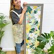 Jazzy Floral Panel - A bespoke commission. Un progetto di Artigianato di Briony Machin - 14.07.2022