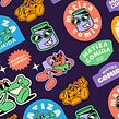 Matiza Comida - Set de Stickers. Un progetto di Illustrazione tradizionale e Character design di Antonay Studio - 24.02.2022
