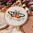 Mariposa Maravilhosa. Un proyecto de Artesanía, Diseño textil y Bordado de Carla Ramos - 21.07.2022