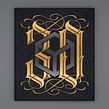 Elmwood Book Cover. Un proyecto de Lettering, Lettering digital, Ilustración tradicional e Ilustración digital de Dan Forster - 21.07.2022