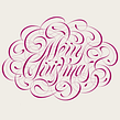Merry Christmas. Un proyecto de Lettering y Lettering digital de Dan Forster - 21.07.2022