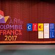 Diseño de Arquigrafía Pabellón Francia FILBO 2017. Un projet de Design , Illustration traditionnelle , et Direction artistique de Mesa Estándar - 22.07.2022