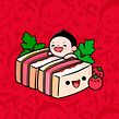 Niño Gordo. Un proyecto de Ilustración tradicional, Diseño y Diseño de personajes de Estudio Kudasai - 28.07.2022