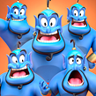 El genio de aladdin! . 3D, Animation, Character Design, 3D Modeling, and 3D Character Design project by Danu Navarro - 07.28.2022