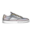 BALA DI GALA / SNEAKER 2. Un proyecto de Diseño, Diseño de calzado y Diseño de producto de BATTASSI - 28.07.2022