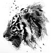 Expressive watercolour tiger  Ein Projekt aus dem Bereich Bildende Künste von Sarah Stokes - 30.07.2022