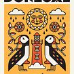 Donegal. Design, Traditional illustration, Poster Design, Vector Illustration, and Screen Printing project by Matt McCracken and Ross Proulx - 08.04.2022