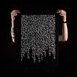 Rainy Text Poster. Un projet de Calligraphie de Nicoló Visioli - 06.07.2018