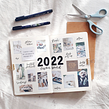 doodlelou.co | 2022 Themes. Un proyecto de Diseño, Ilustración tradicional, Br, ing e Identidad, Artesanía, Diseño gráfico, Tipografía, Caligrafía, Lettering y Dibujo de Louise Chai - 09.08.2022
